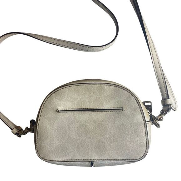 COACH Mini Serena Women’s Crossbody 2628 White Signature Canvas SEE DESCRIPTION - Picture 2 of 15
